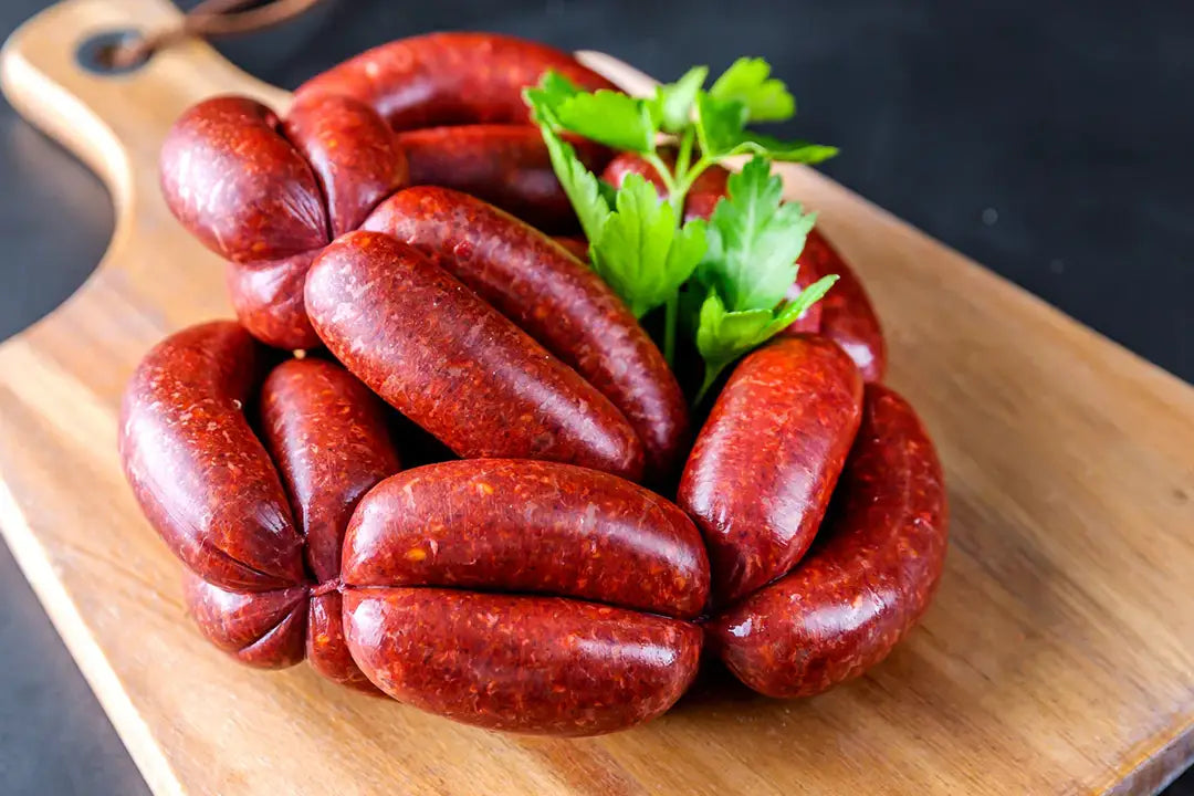 سجق حلبي - شراء لحوم طازجة في الرياض - أفضل ملحمة في الدمام - توصيل اللحوم الطازجة في الخبر - طلب لحوم غنم طازجة في الظهران - Meat and More